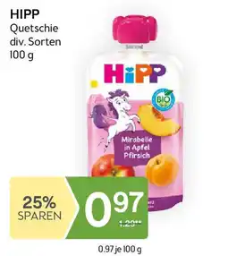 Bipa HIPP Quetschie div. Sorten Angebot