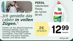Bipa PERSIL Waschmittel Flüssig div. Sorten 60 WG Angebot