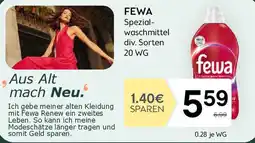 Bipa FEWA Spezialwaschmittel div. Sorten 20 WG Angebot