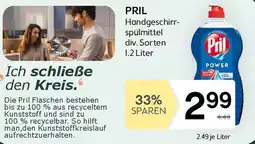 Bipa PRIL Handgeschirr- spülmittel div. Sorten Angebot