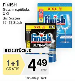 Bipa FINISH Geschirrspültabs XXL div. Sorten Angebot