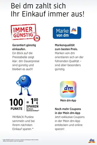 dm dm Angebot