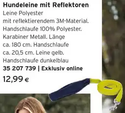 Tchibo Eduscho Hundeleine mit Reflektoren Angebot