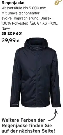 Tchibo Eduscho Regenjacke Angebot