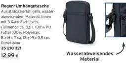 Tchibo Eduscho Regen-Umhängetasche Angebot
