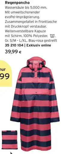 Tchibo Eduscho Regenponcho Angebot