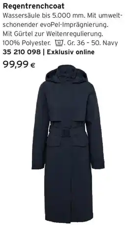 Tchibo Eduscho Regentrenchcoat Angebot