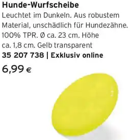 Tchibo Eduscho Hunde-Wurfscheibe Angebot