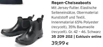 Tchibo Eduscho Regen-Chelseaboots Angebot