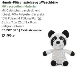 Tchibo Eduscho Hunde-Plüschspielzeug Waschbär Angebot