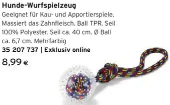 Tchibo Eduscho Hunde-Wurfspielzeug Angebot