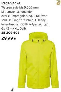 Tchibo Eduscho Regenjacke Angebot
