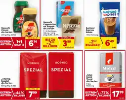 Billa Kaffee, Tee & Co. Angebot