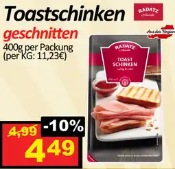 Wurstico Toastschinken Angebot