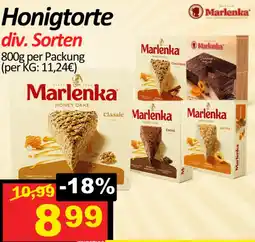 Wurstico Honigtorte Angebot