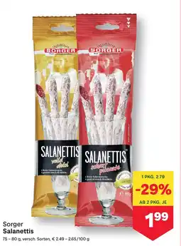 MPreis Sorger Salanettis Angebot