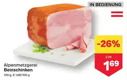MPreis Alpenmetzgerei Beinschinken Angebot