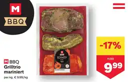 MPreis BBQ Grilltrio mariniert Angebot