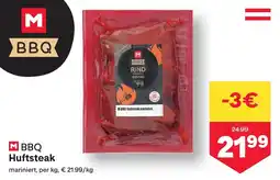 MPreis BBQ Huftsteak Angebot