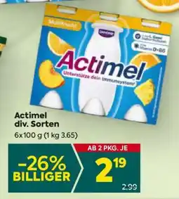 Billa Actimel div. Sorten Angebot