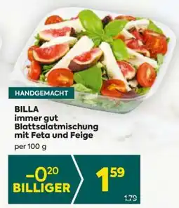 Billa BILLA immer gut Blattsalatmischung mit Feta und Feige Angebot