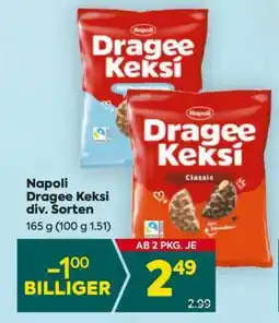 Billa Napoli Dragee Keksi div. Sorten Angebot