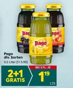 Billa Pago div. Sorten Angebot