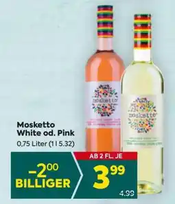 Billa Mosketto White od. Pink Angebot