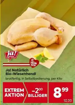 Billa Ja! Natürlich Bio-Wiesenhendl Angebot