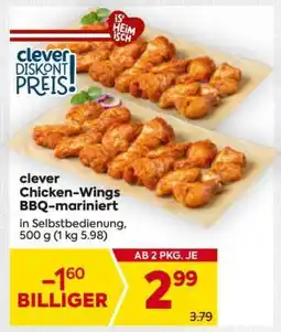 Billa clever Chicken Wings BBQ-mariniert Angebot