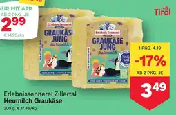 MPreis Erlebnissennerei Zillertal Angebot