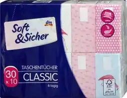 dm Soft und Sicher Taschentücher Angebot