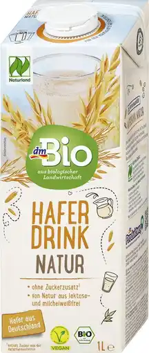 dm dmBio Haferdrink Natur Angebot