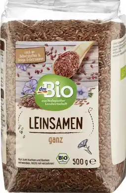 dm dmBio Leinsamen Angebot
