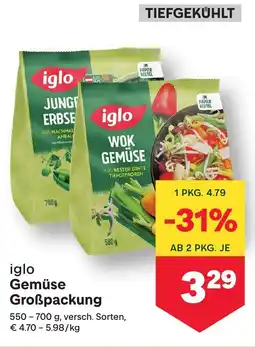 MPreis Gemüse Großpackung Angebot