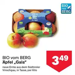 MPreis BIO vom BERG Apfel Angebot