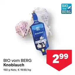 MPreis BIO vom BERG Knoblauch Angebot