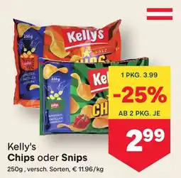 MPreis Kelly's Chips oder Snips Angebot
