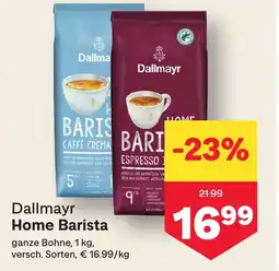 MPreis Dallmayr Home Barista Angebot