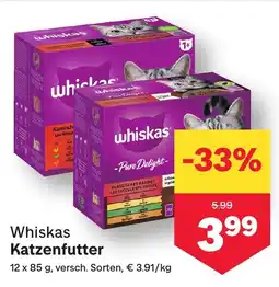 MPreis Whiskas Katzenfutter Angebot
