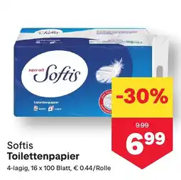 MPreis Softis Toilettenpapier Angebot