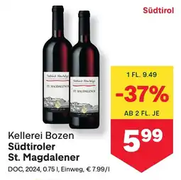 MPreis Kellerei Bozen Südtiroler St. Magdalener Angebot