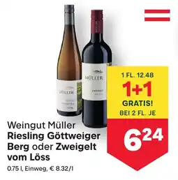MPreis Weingut Müller Riesling Göttweiger Berg oder Zweigelt vom Löss Angebot