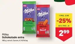 MPreis Milka Schokolade extra Angebot