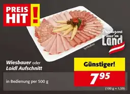 Nah&Frisch Wiesbauer oder Loidl Aufschnitt Angebot