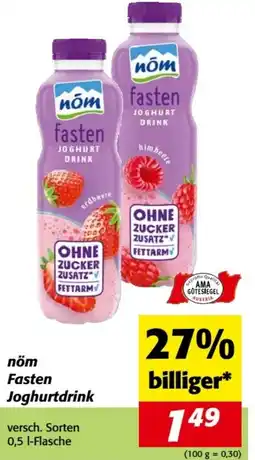 Nah&Frisch Nöm fasten joghurtdrink Angebot