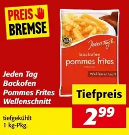 Nah&Frisch Jeden Tag Backofen Pommes Frites Wellenschnitt Angebot