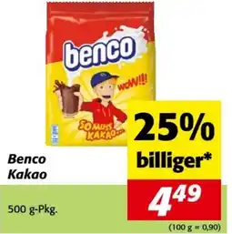 Nah&Frisch Benco Kakao Angebot