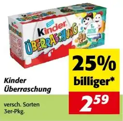 Nah&Frisch Kinder überraschung Angebot