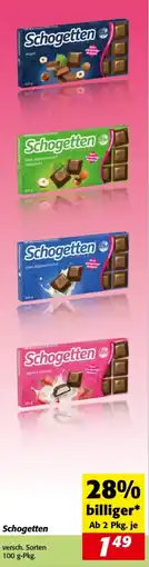 Nah&Frisch Schogetten Angebot